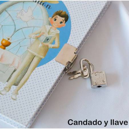 Diario de comunión para regalar - Libros Comunión Firmas y Huellas