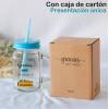 Jarra de cristal para regalo de Comunión “Gracias por acompañarme” - Detalles para comunión