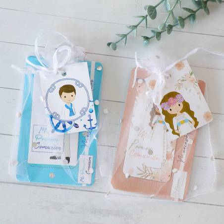 Marcapáginas con imán Comunión de niña - Detalles comunión unisex