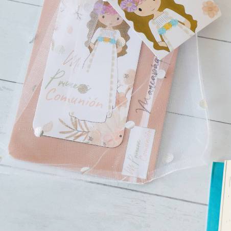 Marcapáginas con imán Comunión de niña - Detalles comunión unisex