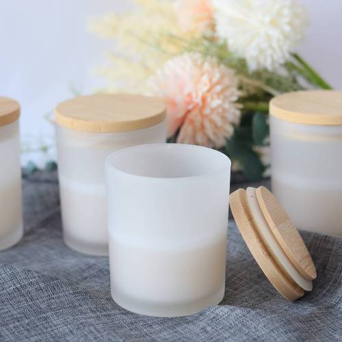 Vela aromática con tapa de madera para bautizo - Detalles De Bautizo Para Mujeres