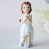Figura tarta de comunión Niña rezando - Figuras Tarta Comunión