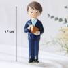 Figura tarta de comunión Niño con biblia en las manos - Figuras Tarta Comunión