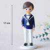 Figura tarta de comunión Niño marinero azul - Figuras Tarta Comunión