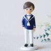 Figura tarta de comunión Niño marinero azul - Figuras Tarta Comunión