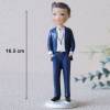 Figura tarta de comunión Niño con pelo en cresta - Figuras Tarta Comunión