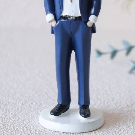 Figura tarta de comunión Niño con pelo en cresta - Figuras Tarta Comunión
