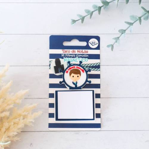 Taco de notas para comunión de niño - Detalles para comunión