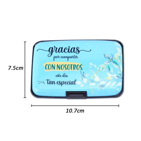 Tarjetero para detalles invitados de boda - Inicio
