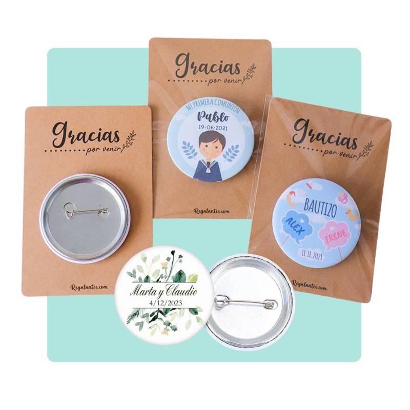 Chapas Personalizadas Boda