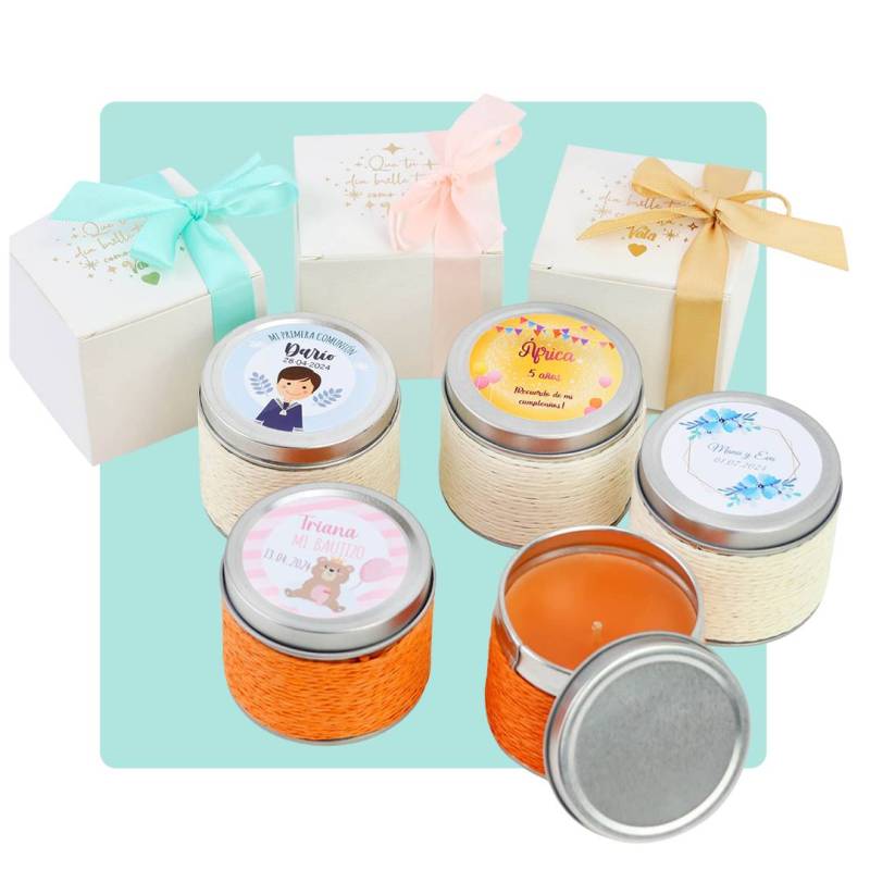 Velas personalizadas de cumpleaños