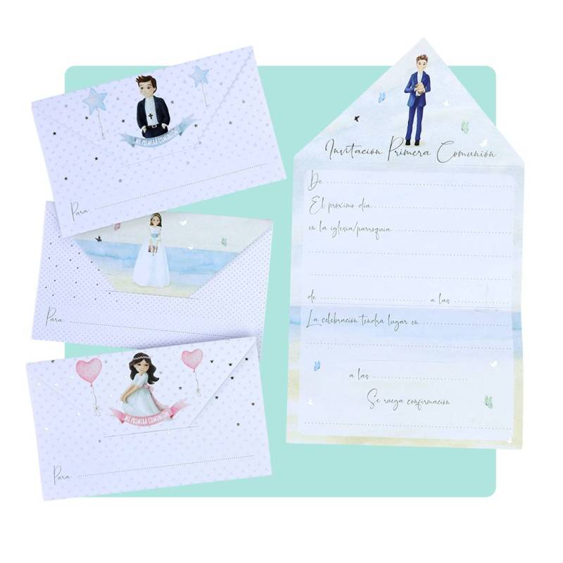 Invitaciones De Comunión